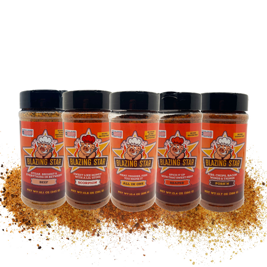Blazing Star BBQ Ultimate Seasoning Bundle