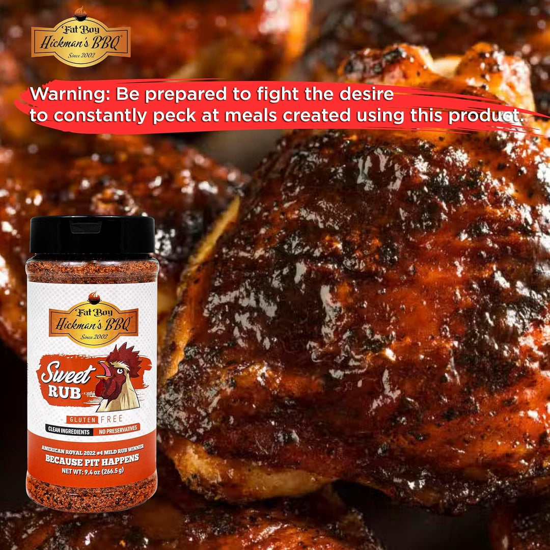 Sweet Natural Gluten Free BBQ Rub 9 oz