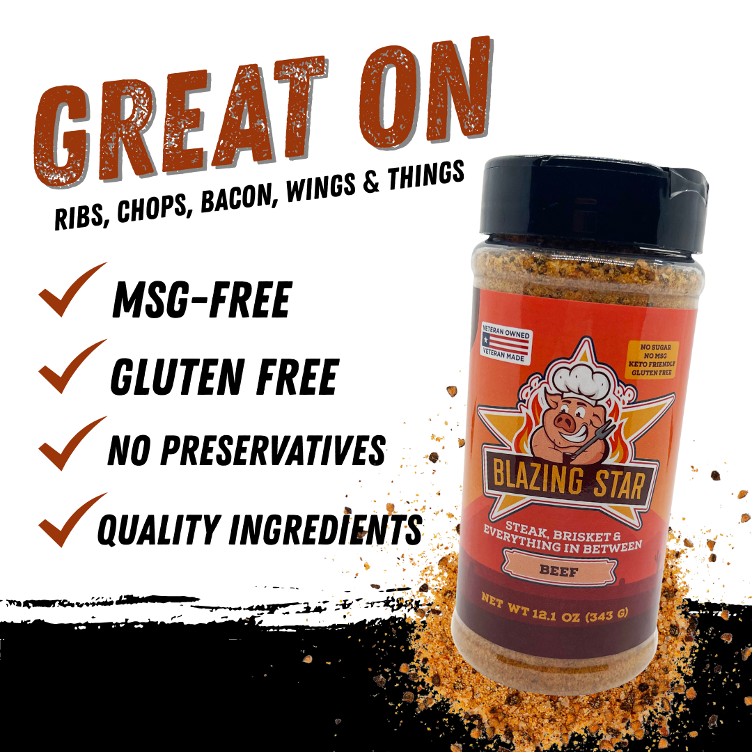 Blazing Star Beef Rub and Seasoning