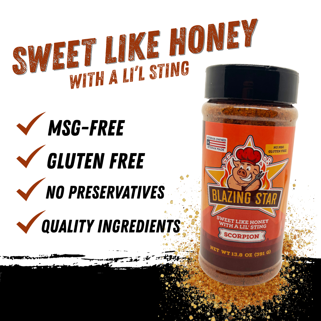 Blazing Star Scorpion Rub and Seasoning