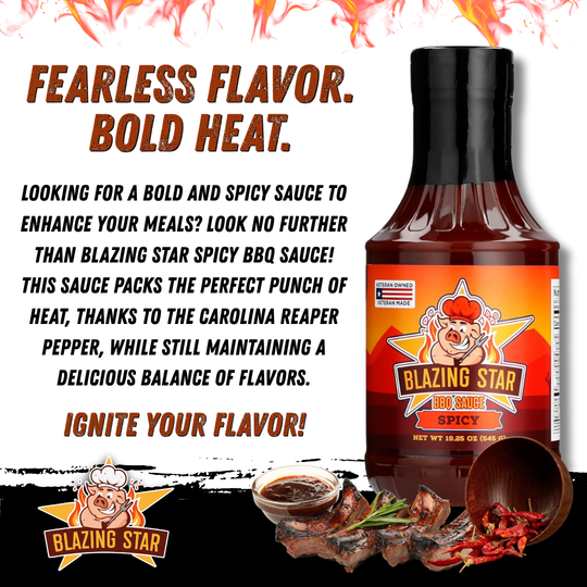 Blazing Star BBQ Spicy Sauce