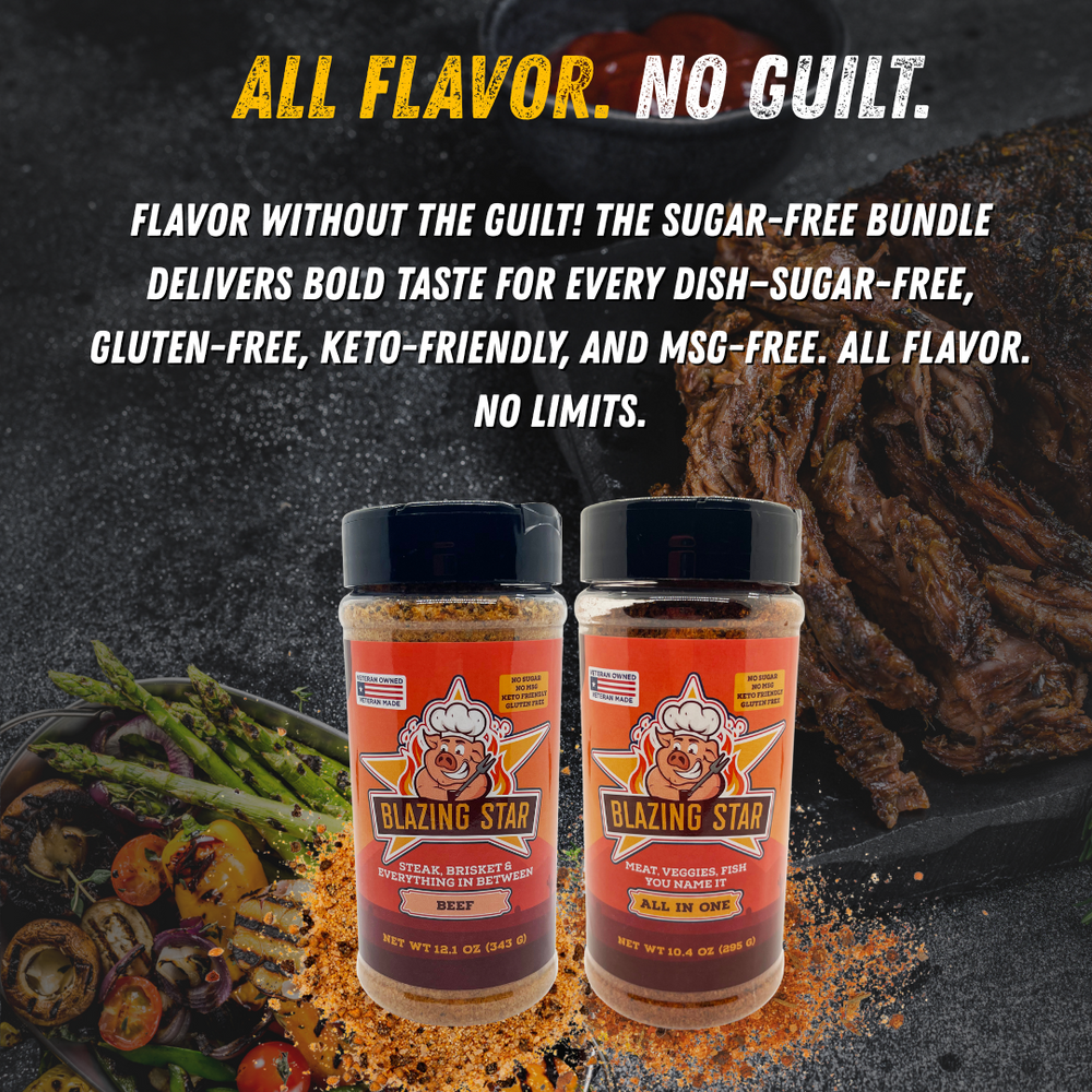Blazing Star BBQ Sugar Free Bundle