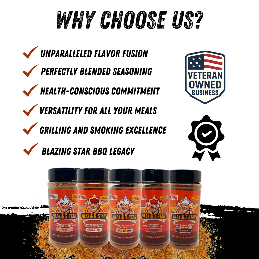 Blazing Star BBQ Ultimate Seasoning Bundle