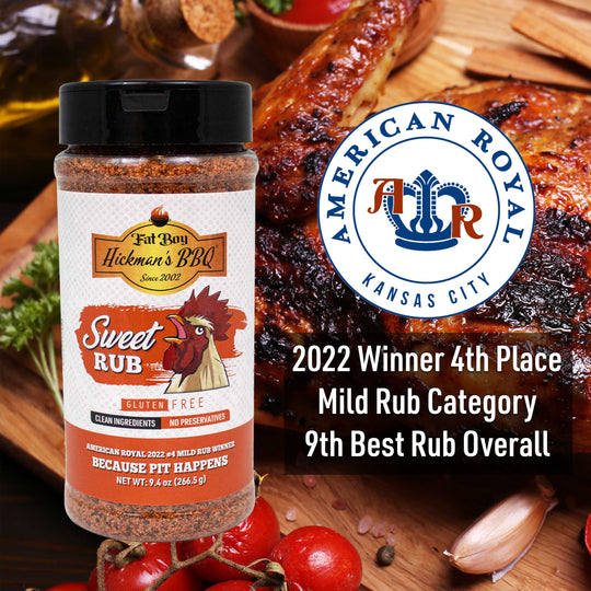 Sweet Natural Gluten Free BBQ Rub 9 oz