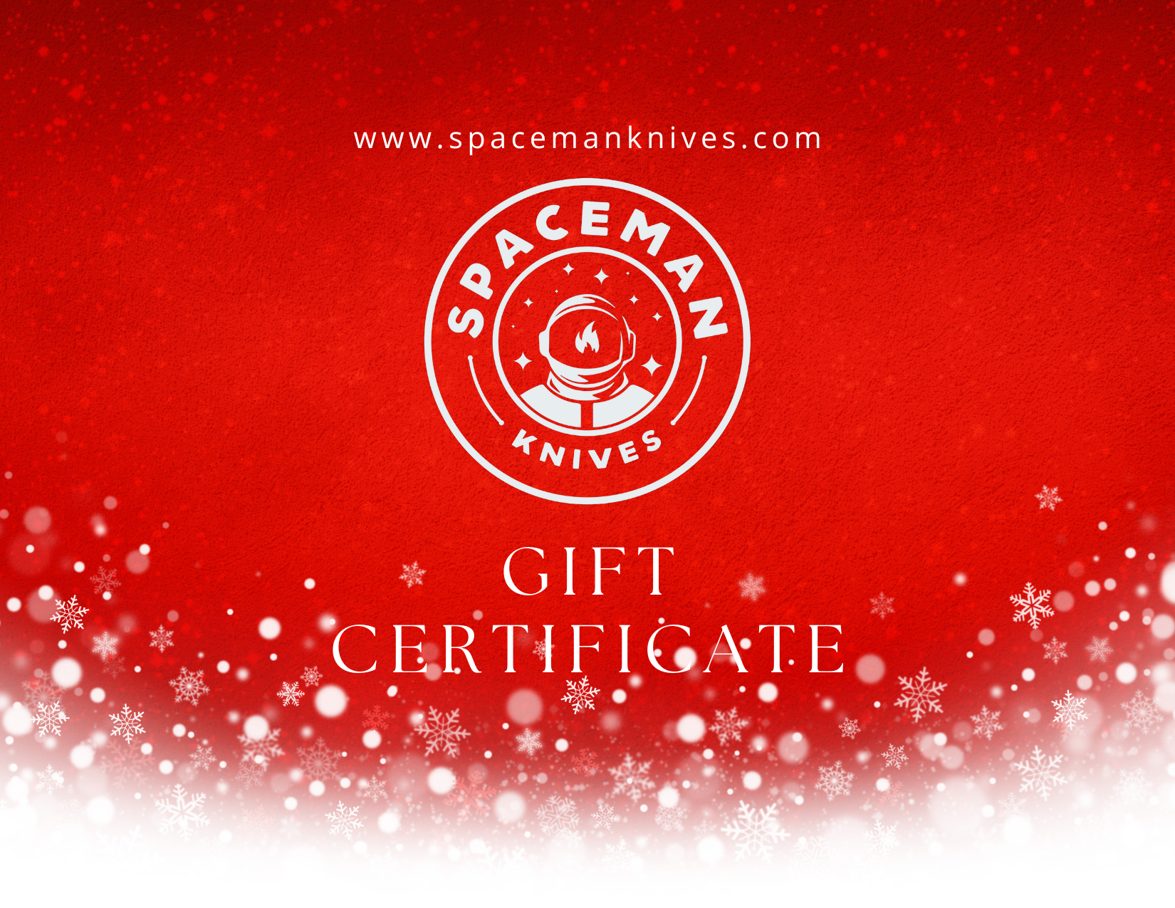 Spaceman Knives Gift Card